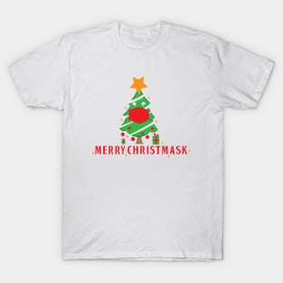 Merry Christ-mask T-Shirt